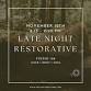 Late Night Restorative event image