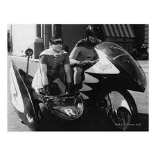 Batman And Robin In Batcycle Postcard Zazzle Com Batman Batman And Robin Classic Harley Davidson