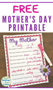 Mothers day stationery all of our free printable stationary comes in both lined and blank versions. Pinned To All Things Educational And Fun For Grades Pre 6th Grade On Pinterest Free Mother S Day W Mothers Day Poems Mother S Day Activities Writing Activities