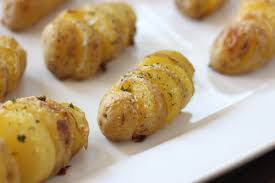 One potato, two potato.actually there are more than 200 var. Parmesan Roasted Petite Yukon Gold Potatoes Lovely Little Kitchen