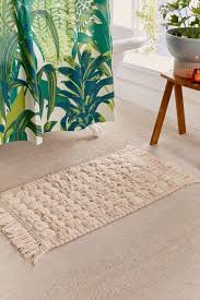 Pair the let's hang bath mat ($39) with some greenery to transform your bathroom into a. Sketched Floral Medallion Shower Curtain Urban Outfitters Bath Mat Bath Rugs Tufted