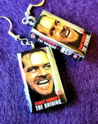 Stephen King Book Earrings