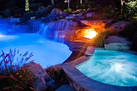 Breathtaking Fiber Optic Decorating Ideas For Magnificent Pool Tropical Design Ideas With Color Led Pool Lights Colo Bassejny Mechty Tropicheskij Bassejn Bassejn