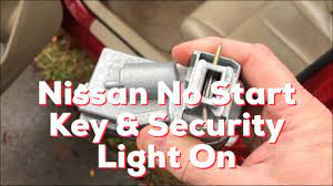 Nissan Infiniti Car Won T Start Key Fob Indicator Light On Real Fix Youtube