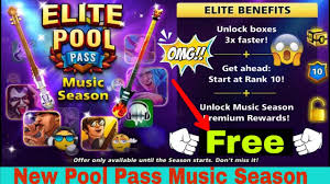 Unlimited coins and cash with 8 ball pool hack tool! 8 Ball Pool Music Season Elite Pool Pass Music Season 8 Ball Pool New Pool Pass In 8 Ball Pool Youtube