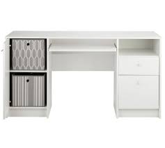 Dressing table (19) dressing table with mirror (7) dressing table with mirror and stool (11) dressing table with stool (12) modular (4) sliding (47) stool (3) wardrobe frames (2) by brands. Argos Home Calgary Double Pedestal Desk With Filer White Mysmallspace Uk