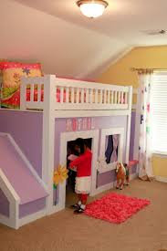 You can order one from places such as pottery barn or make your own using templates similar to ana white's. Diy Loft Bed Slide Novocom Top