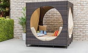 Earn up to 10% cash back on designer fashion, home & more. Gumbs 72 Wide Outdoor Wicker Patio Daybed With Cushions Patio Daybed Outdoor Daybed Diy Patio Furniture