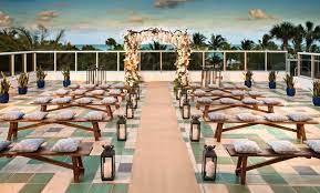 The Confidante Miami Beach Reception Venues Rooftop Wedding Venue Rooftop Venue Florida Wedding Venues Beach