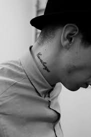 If Your Tattoo Says Cowabunga You Win Period Small Neck Tattoos Neck Tattoo For Guys Best Neck Tattoos