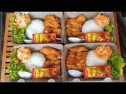 Cara Buat Chicken Katsu Untuk Ide Usaha Nasi Box Ekonomis Youtube In 2021 Ide Makanan Resep Makanan Asia Makanan Enak