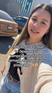 Bendiciones a ti, que te despiertas temprano un fin de semana a estudiar un  posgrado ✨🫶🏻 #reelschallengereelschallenge #fblifestyle #vida #escuela  #maestros