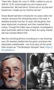 Dear Mrs. Budd, On June 3, 1928, I called