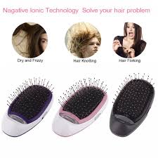 Portable Electric Detangling Hair Brush This Electric Hair Brush With High Functionality Will Become Your Best Friend As Hair Brush Hair Control Hair Detangler