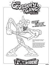 New pictures and coloring pages for children every day! The Grossery Gang Series 3 Coloring Sheets Pages Kids Time