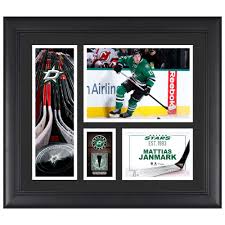 He has been a cionsistent player during his four years. Fanatics Authentic Mattias Janmark Dallas Stars Framed 15 X 17 Player Collage With A Piece Of Game Used Puck