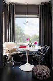 Dense pellet fill is substantial for seat/ottoman duty. Gray Knitted Pouf Design Ideas