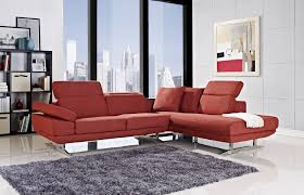 Beautifully crafted red leather sectionals available at extremely low prices. Modern Red Leather Sectional Sofa Novocom Top