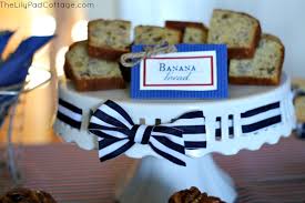 Nautical themed baby shower and birthday party inspiration. Ahoy It S A Boy Baby Shower The Lilypad Cottage