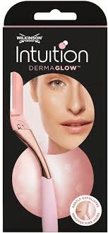 Intuition Dermaglow Razor Handle with 3 Blades 1 Pc