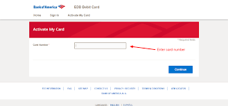 Call bofa's customer service number to activate the edd debit card: Bank Of America Edd Debit Card Online Login Cc Bank