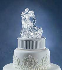 Robot Check Crystal Cake Topper Crystal Cake Wedding Cake Toppers