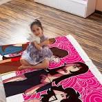 Pink Floyd Band Cartoon Art Velveteen Plush Blanket