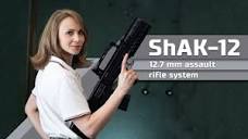 ShAK-12 12.7 mm assault rifle system - YouTube