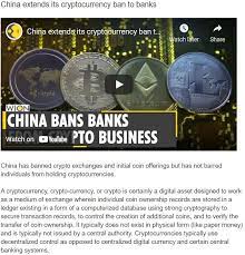 China Extends Its Cryptocurrency Ban To Banks In 2021 Cryptography Cryptocurrency Hold On