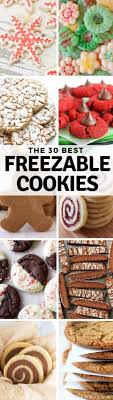 Yes you can freeze the cookies, most can be done at least a month or two ahead of time. 30 Best Freezable Cookies The View From Great Island