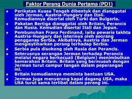 • • sengsaraan dan kemusnahan akibat perang. Perang Dunia Pertama Ppt Download