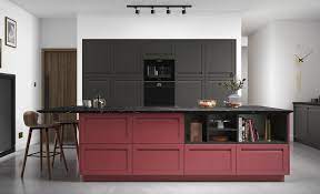 Free for commercial use no attribution required high quality images. Harborne Shaker Door Kitchen In Graphite Chicory Red Kitchen Stori