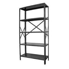 Edsal 36 In W X 70 In H X 15 In D Steel Commercial Shelving Unit H1570 At The Home Depot 43 Commercial Shelving 4 Shelf Bookcase Shelving Unit