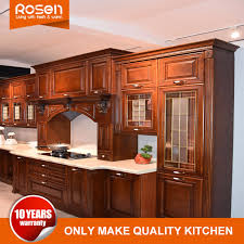 You can paint the cabinets any color you like and top them off with new hardware. China Country Style Customized Hand Painted Solid Wood Kitchen Cabinets China Modular Kitchen Cabinet Wardrobe