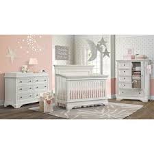 Eastern Shore Olivia Crib And Dresser In Brushed White Nursery Furniture Collections Nursery Furniture Sets Nursery Furniture