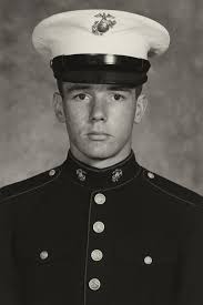 David West in his East Bank High School Letterman sweater in 1947, his  senior year. David was killed in Korea when he was 22 years old; little  brother Jerry was 12 at