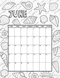 June 2021 Printable Calendar Page Woo Jr Kids Activities In 2020 Coloring Calendar Printable Calendar Pages Printable Coloring
