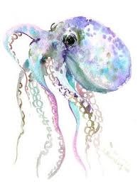 Octopus Art Print Suren Nersisyan Art Com In 2020 Octopus Art Print Octopus Art Art