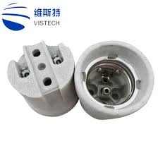 Electrical boxes are standardized, allowing installation of a similar replacement socket or retrofitting a more decorative lighting fixture. China E27 Light Bulb Socket Ceramic Porcelain Screw Type Lamp Holder China Ceramic Lamp Holder Porcelain Lamp Holder