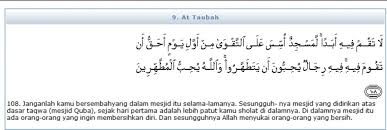 Muhammad naufal archard kelas : Surat Attaubah Ayat 108 Serta Asbab Dan Tafsir Depag Ri Hikmah 313