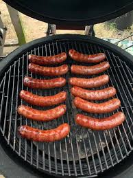 Just Some Classic Bratwurst On The Kamado Joe Classic Bbq Bbq Bratwurst Classic Joe Kamado Bratwurst Wurstchen Bbq