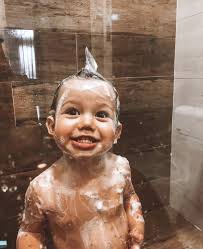 Toddler Taking A Shower Cute Kids Cute Little Baby Baby Fever