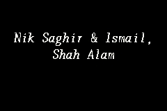 The payment was made to messrs nik saghir & ismail as instructed by the plaintiff. Nik Saghir Ismail Shah Alam Legal Firm In Shah Alam