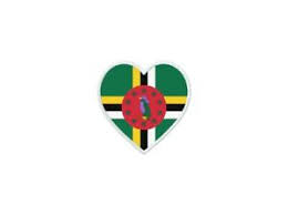 Sie verlassen die website von nad. Patch Aufnaher Aufbugler Gedruckt Flaggen Flagge Fahne Herzen Wd Dominica Ebay