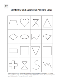 Here S A Lesson And Resources On Identifying And Describing Polygons Polygon Activities Identifying Polygons Shape Activities Kindergarten