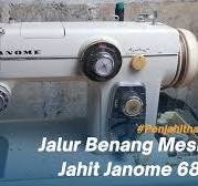 Cara Pasang Benang Mesin Jahit Janome ‼️Jalur Benang Mesin Jahit Janome