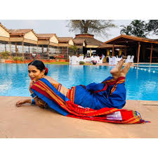 Pin By Traditional 81 On Kashta Saree In 2020 Nauvari Saree Kashta Saree Marathi Saree