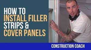 These filler strips require great skill when installing them. Cabinets 101 How To Install Filler Strips Cover Panels Diy Youtube