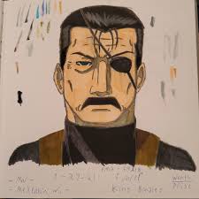 My drawings of Fuhrer King Bradley, my absolute favorite. :  r/FullmetalAlchemist