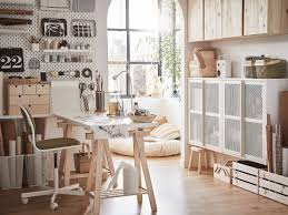 Ikea's ylvali throw adds a polished finish to this dreamy space, and especially its centerpiece: Mittback Trestle Birch 227 8x271 2 365 8 Ikea In 2021 Ikea Wood Treatment Home